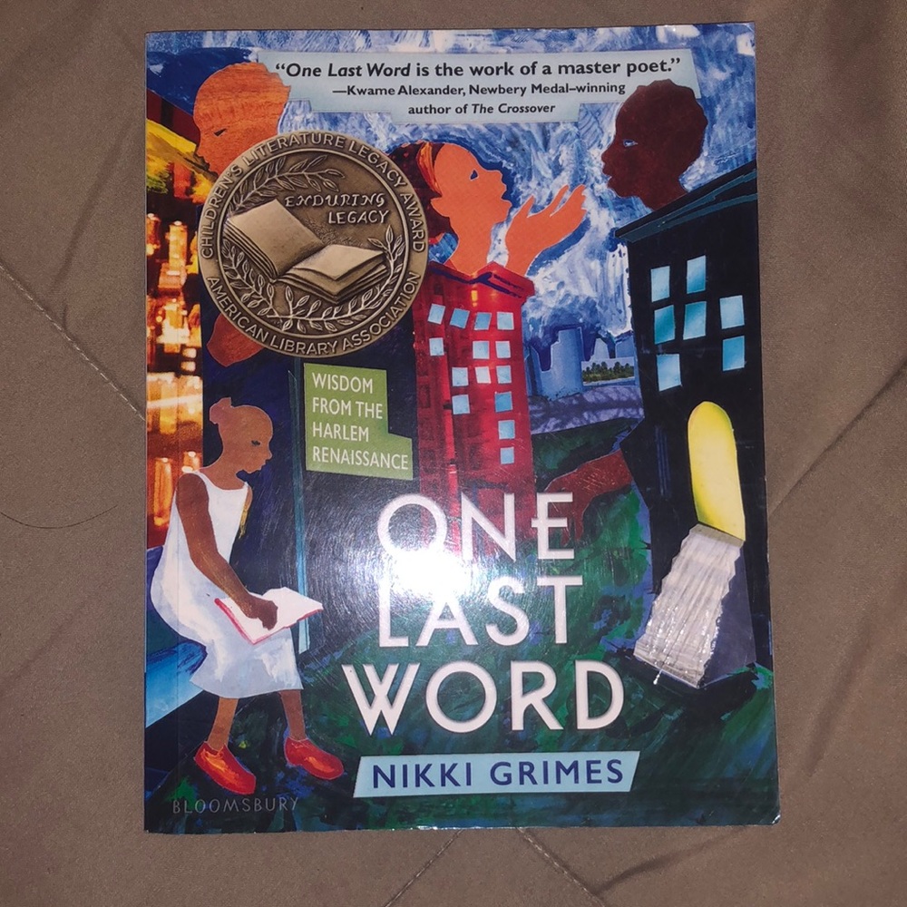 One lasy word by nikki grimes book